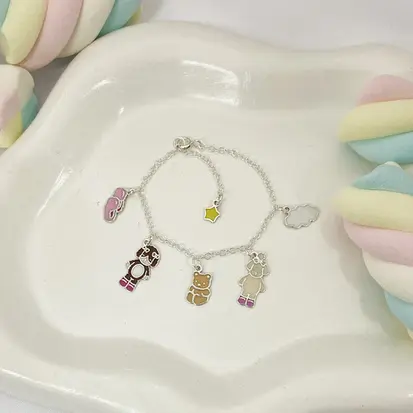 PULSEIRA 5 CHARMS BOBBIE GOODS